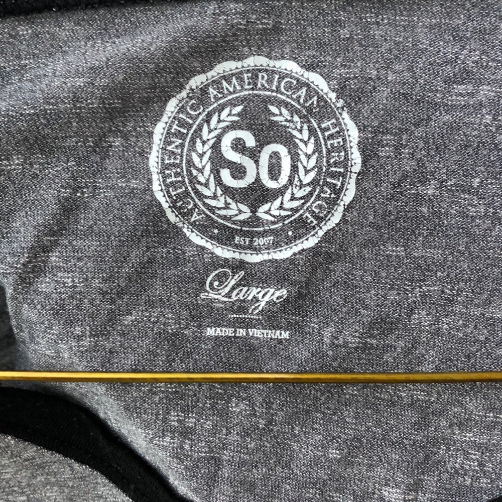 Gray Ringer Tee - Picture 5 of 5